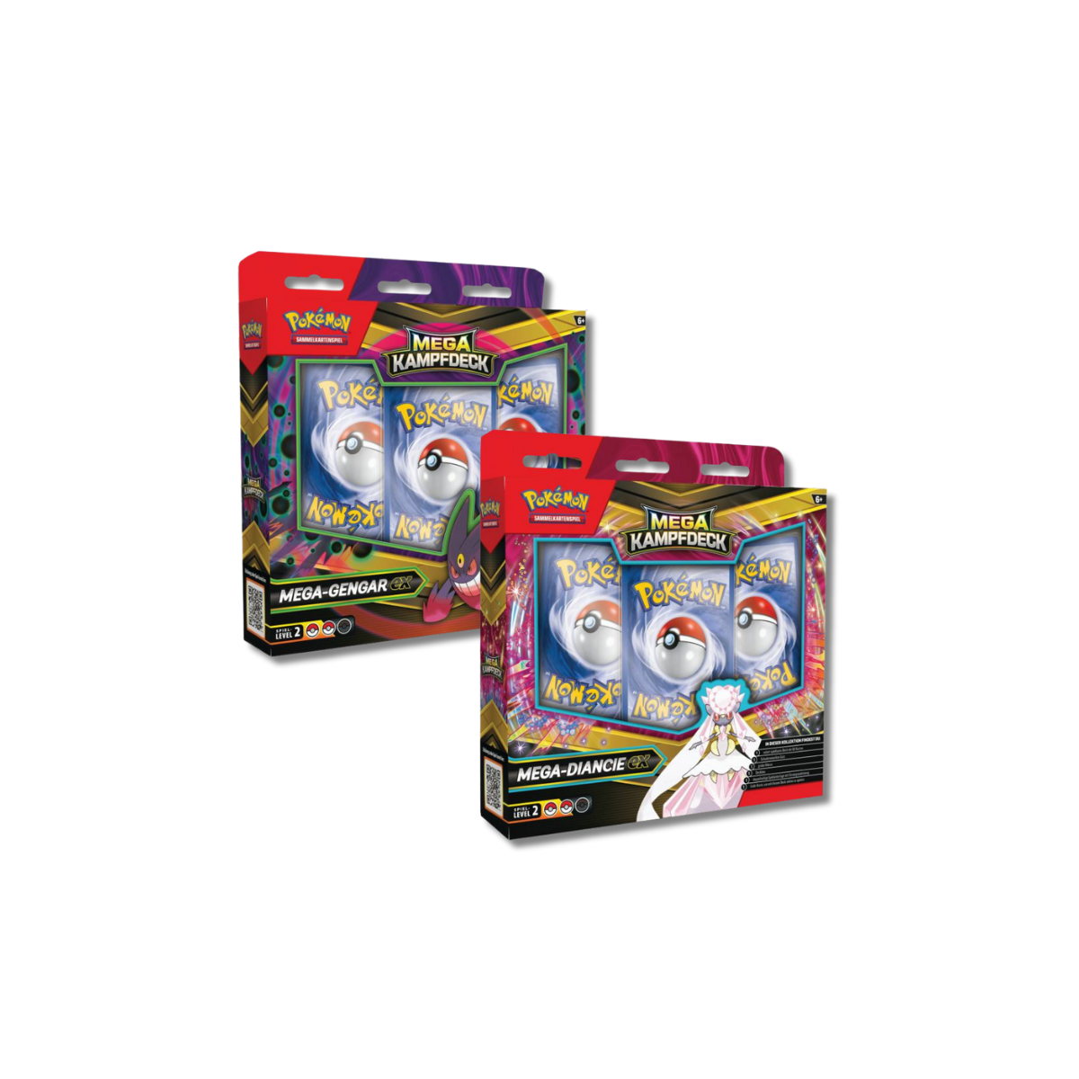 Pokémon - Mega Gengar ex & Mega Diancie ex - Mega Battle Deck (German)