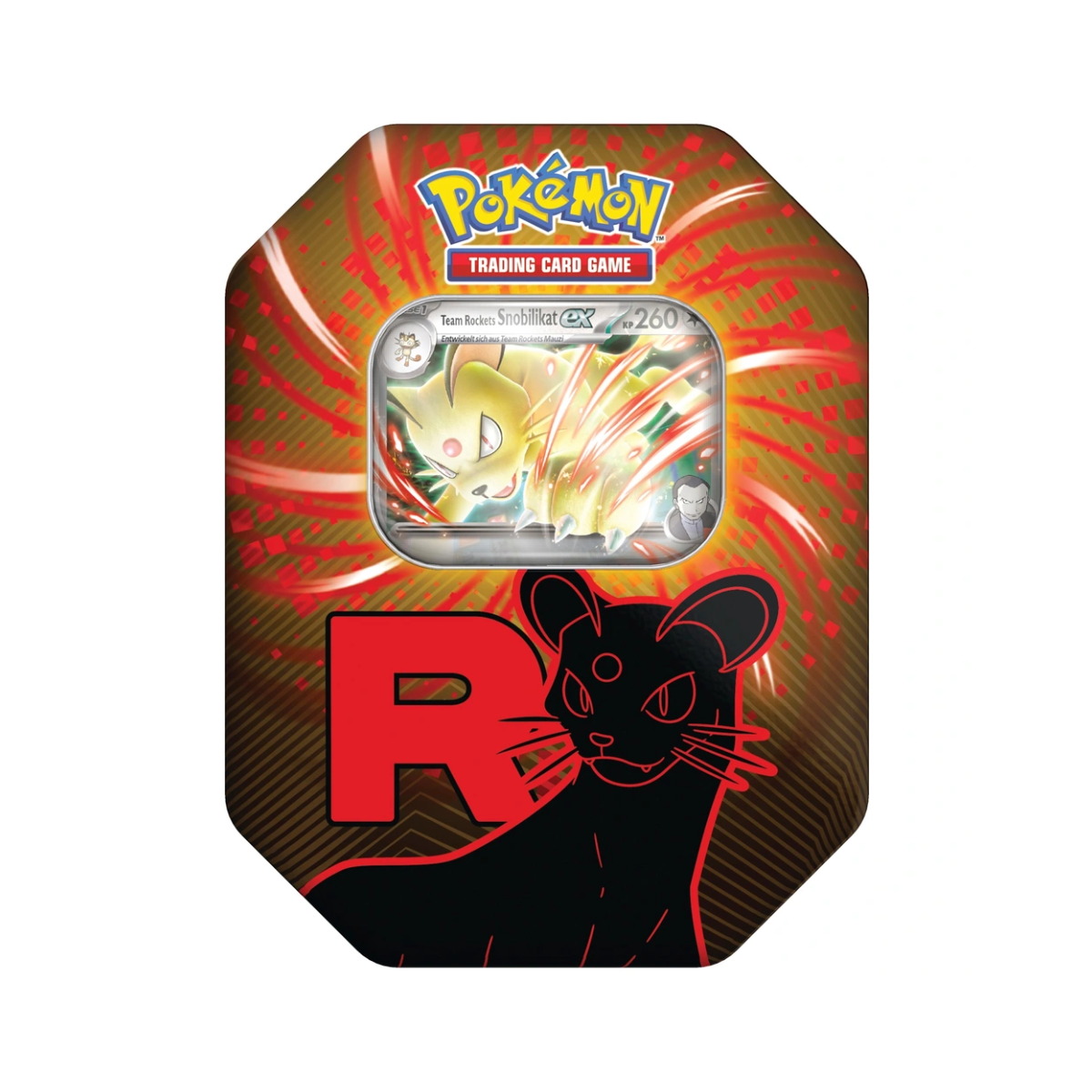 Pokémon - Karmesin & Purpur - Ewige Rivalen - Team Rockets Snobilikat ex Tin Box (deutsch)