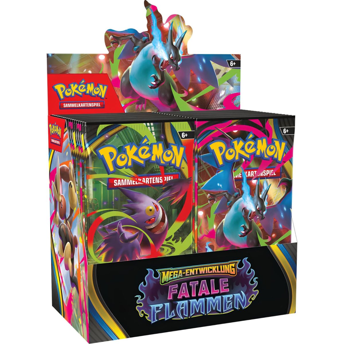 Pokémon - Mega-Entwicklung - Fatale Flammen Booster Display (36 Booster) (deutsch)