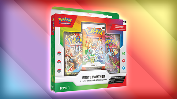 Pokémon - Erste Partner - Illustrations-Kollektion Serie 1 (deutsch) (OVP Mangel)