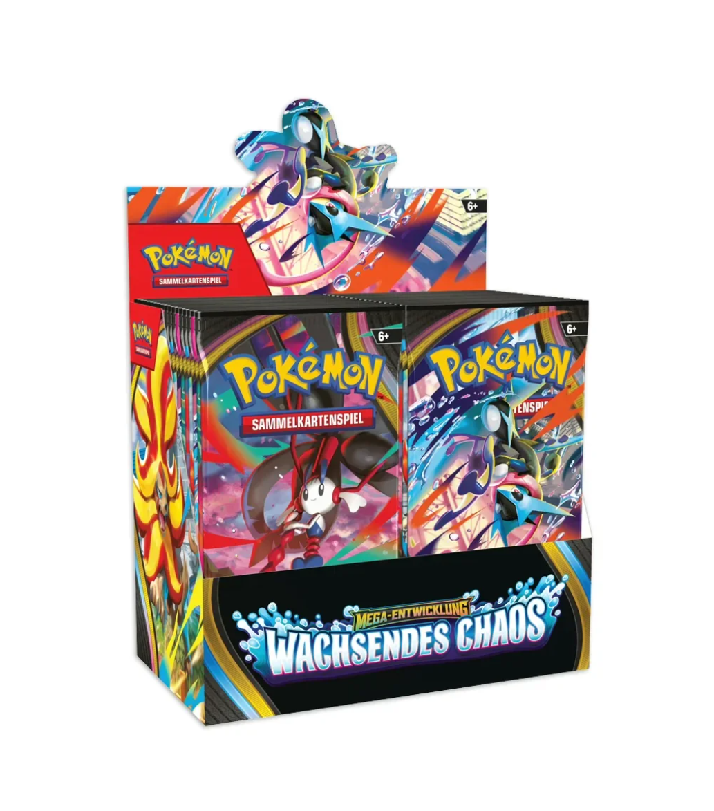 Pokémon - Mega-Entwicklung - Wachsendes Chaos Display (36 Booster) (deutsch)