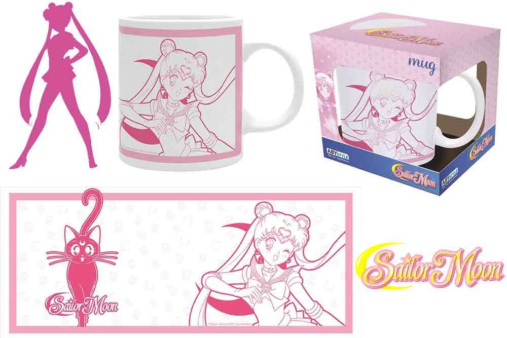 Sailor Moon - Tasse - Sailor Moon & Luna (Abystyle Studio)