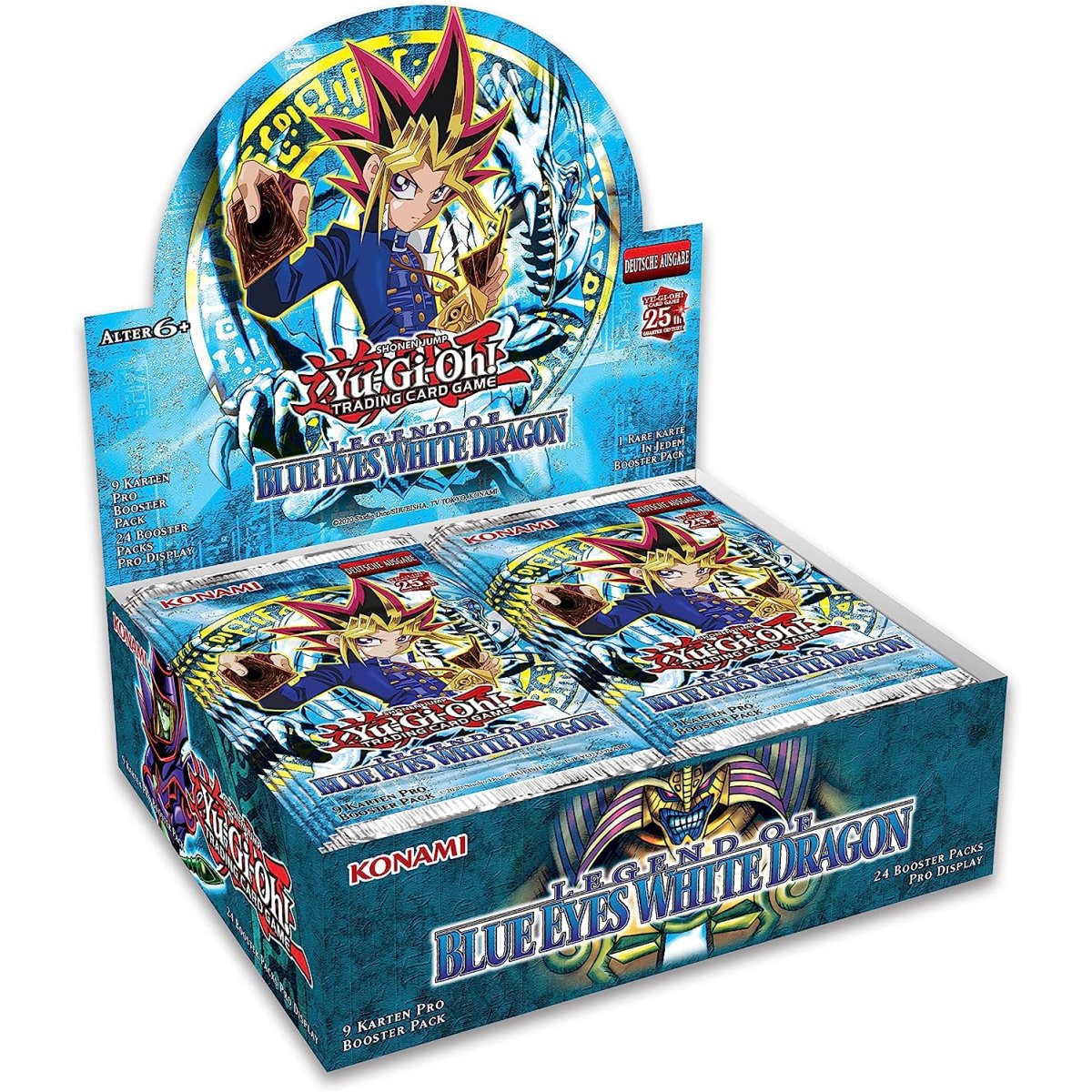 Yu-Gi-Oh! - Legend Of Blue-Eyes White Dragon - 25th Anniversary Display (deutsch)