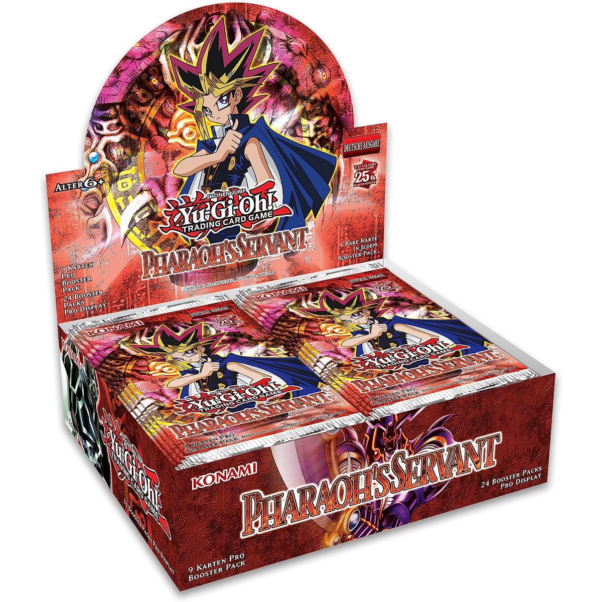 Yu-Gi-Oh! - Pharaoh's Servant - 25th Anniversary Display (deutsch)