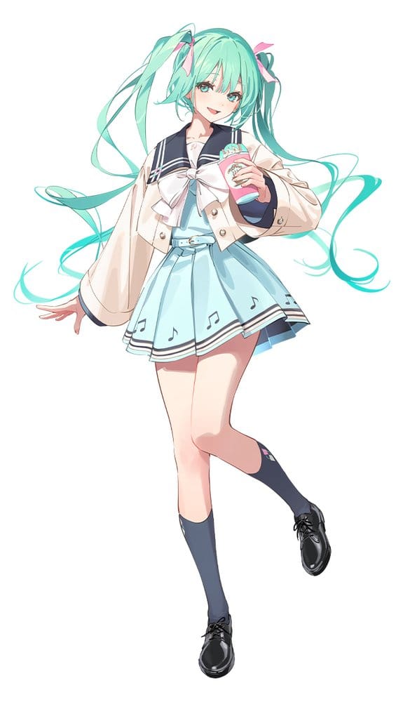 Hatsune Miku - Pure - Sweet School Life - Figur (Furyu)