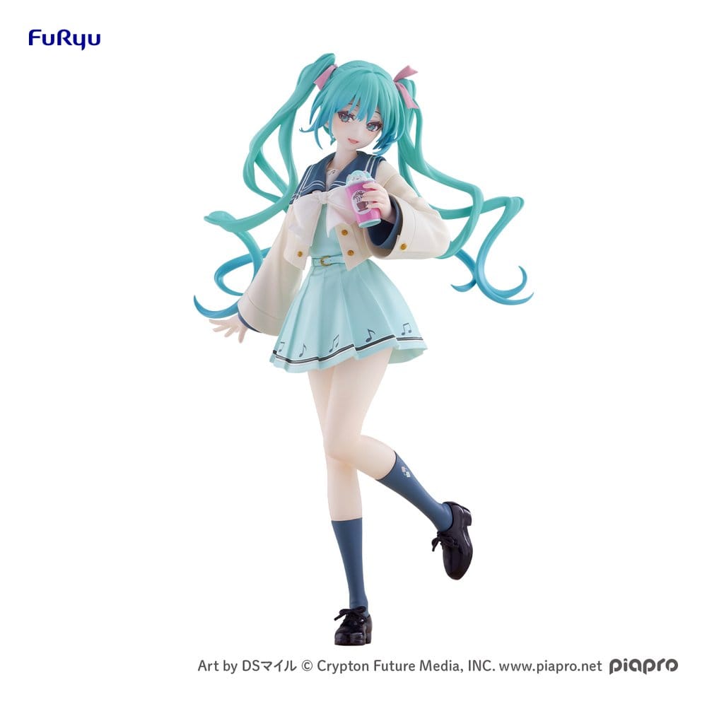 Hatsune Miku - Pure - Sweet School Life - Figur (Furyu)