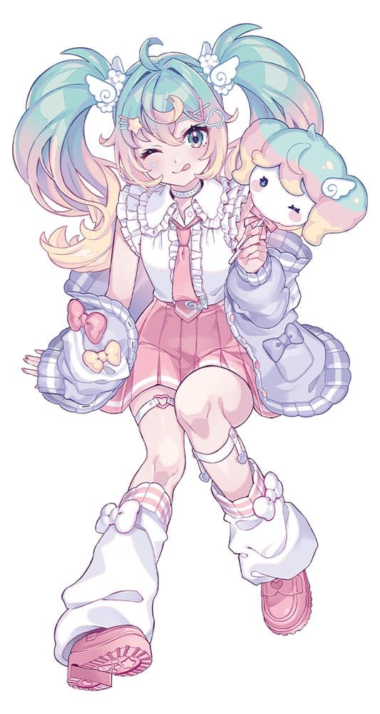 Hatsune Miku - Pastel - Sweet School Life Figur (Furyu)