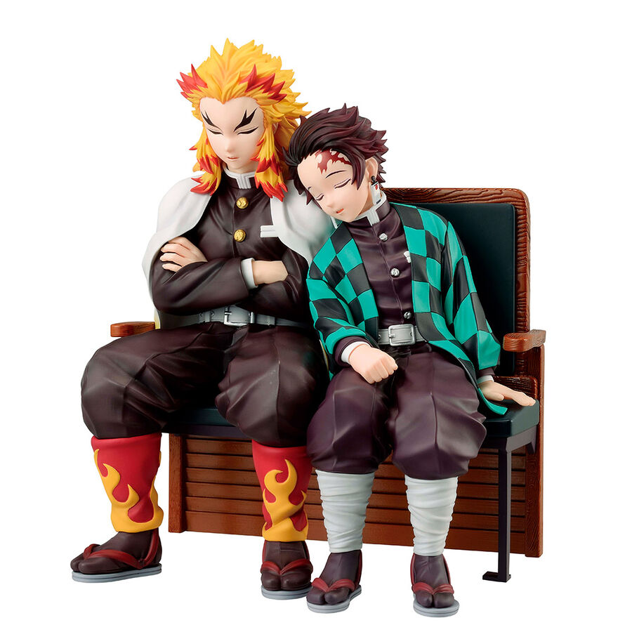 Demon Slayer - Tanjiro Kamado & Kyojuro Rengoku - Locus Ichibansho figure (Banpresto)