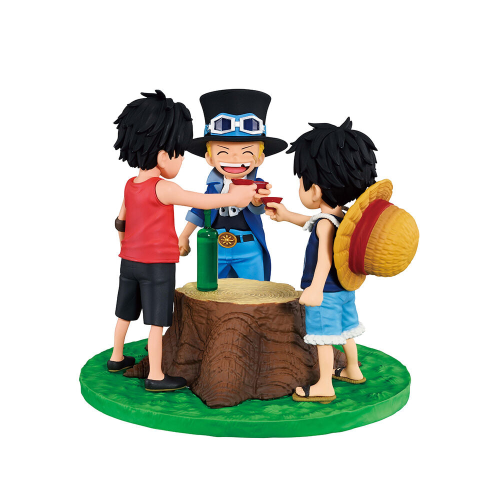 One Piece - Ace & Sabo & Ruffy - Dramatic Memories Ichibansho Figur (Banpresto)