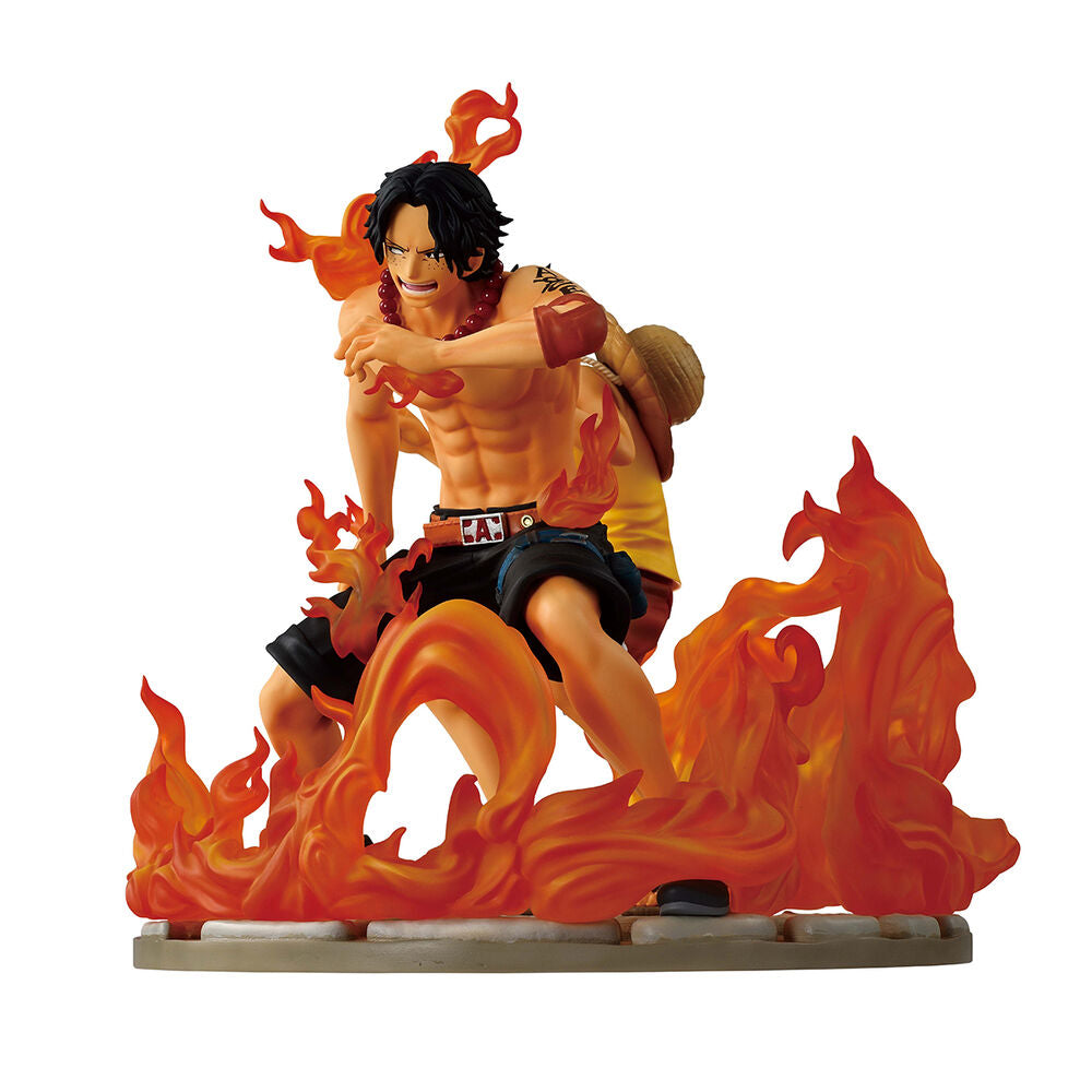 One Piece - Ace & Ruffy - Dramatic Memories Ichibansho Figur (Banpresto)