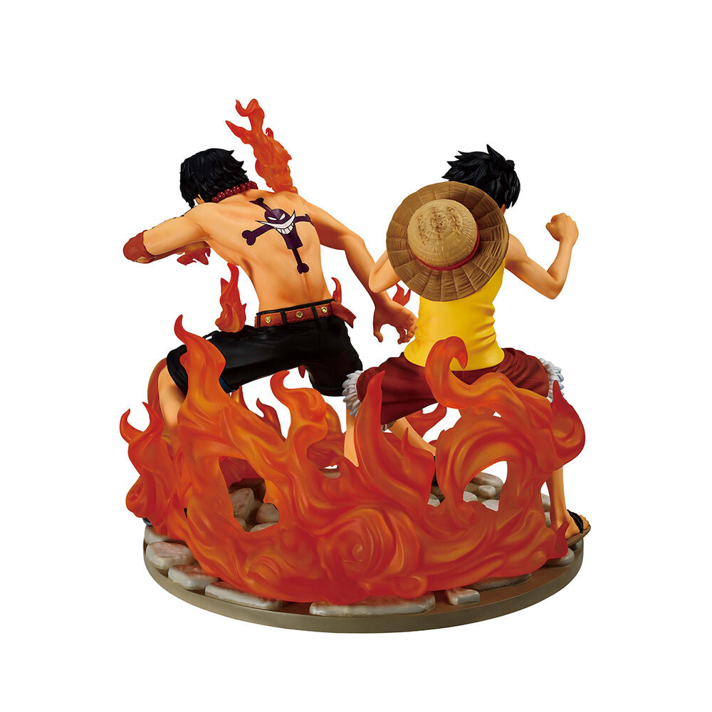 One Piece - Ace & Ruffy - Dramatic Memories Ichibansho Figur (Banpresto)