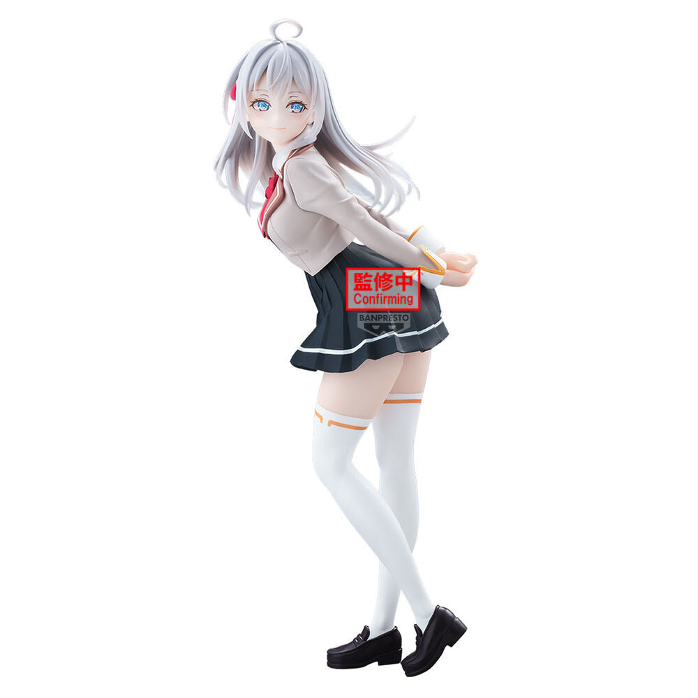 Alya Something Hides Her Feelings in Russian - Alya - School Uniform Glitter & Glamorous Figur (Banpresto)