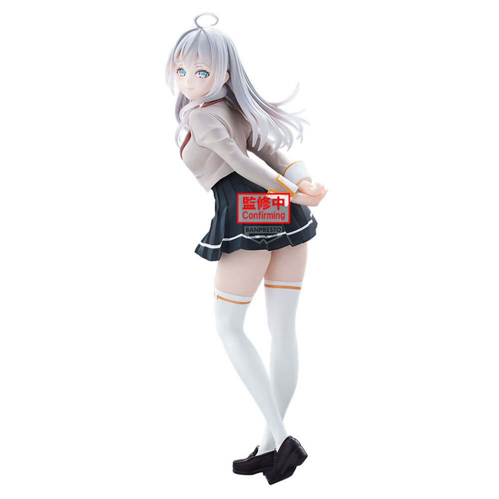 Alya Something Hides Her Feelings in Russian - Alya - School Uniform Glitter & Glamorous Figur (Banpresto)