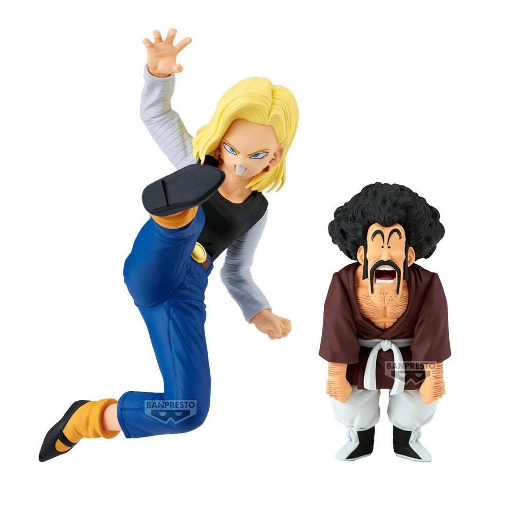 Dragon Ball Z - Android 18 & Mr. Satan - Match Makers Figuren Set (Banpresto)