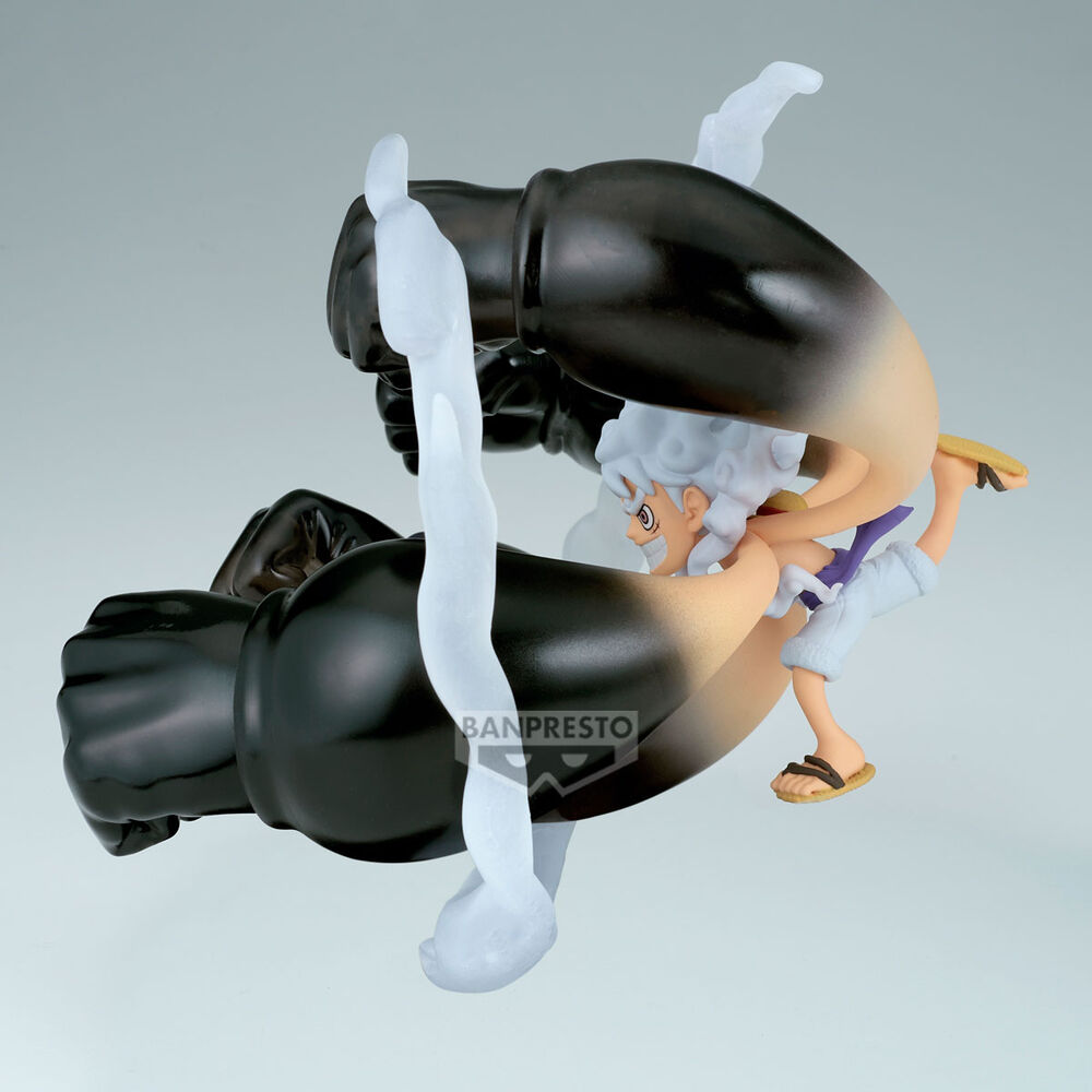 One Piece - Monkey D. Ruffy - Gear 5 Gum Gum Dawn Gatling - World Collectable Special Figur (Banpresto)