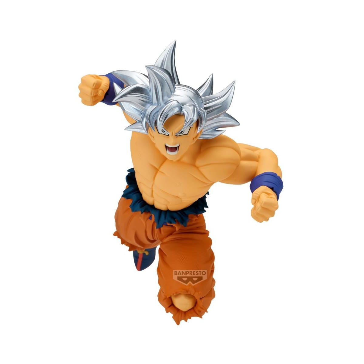 Dragon Ball Super - Son Goku - Ultra Instinct Match Makers Figur (Banpresto) (OVP Mangel)