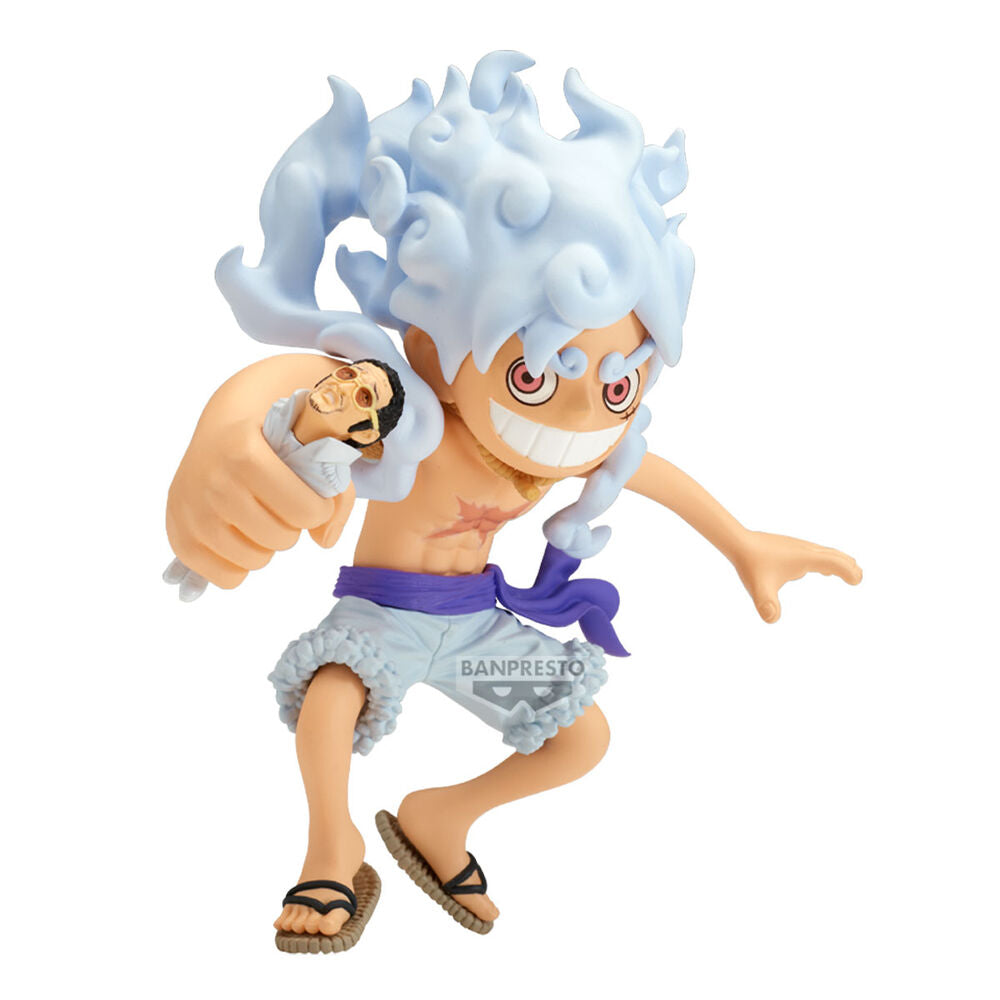 One Piece - Monkey D. Ruffy vs Borsalino - Mega World Collectable Figur (Banpresto)