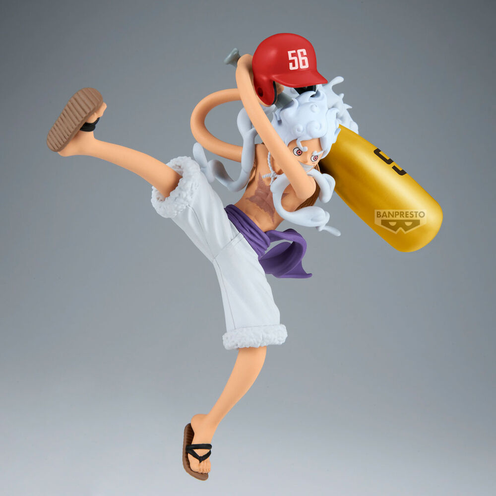 One Piece - Monkey D. Ruffy - Gear 5 Battle Record Figur (Banpresto)