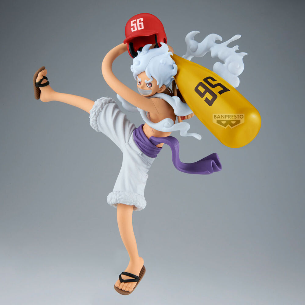 One Piece - Monkey D. Ruffy - Gear 5 Battle Record Figur (Banpresto)