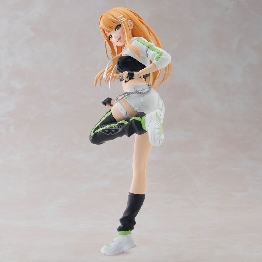 The Idolmaster Gakuen - Sumika Shiun - Accent Green Espresto Figur (Banpresto)