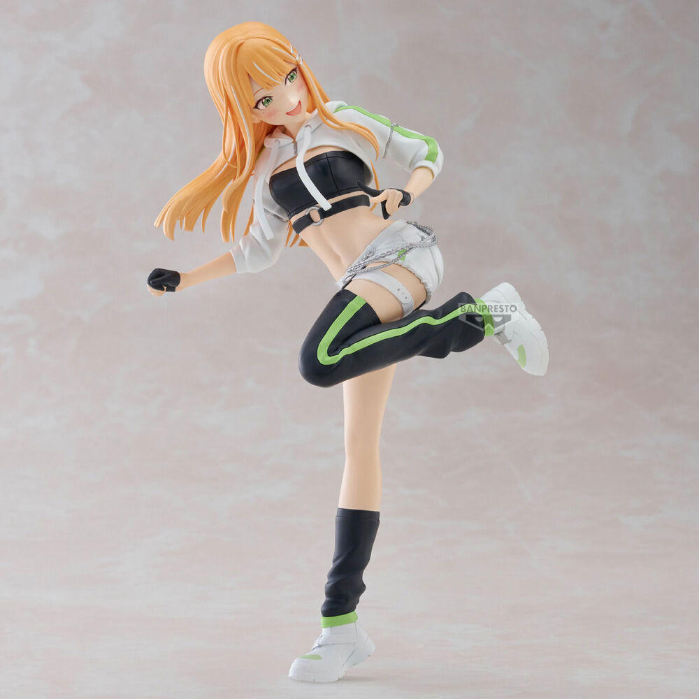 The Idolmaster Gakuen - Sumika Shiun - Accent Green Espresto Figur (Banpresto)