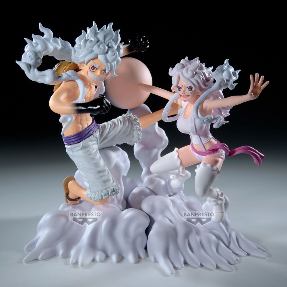 One Piece - Monkey D. Ruffy - Gear 5 Senkozekkei Figur II (Banpresto)