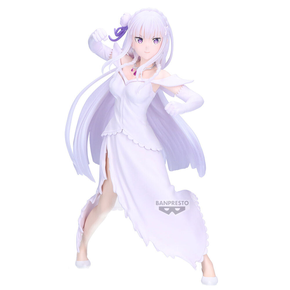 Re:Zero - Emilia - Espresto Excite Motions figure (Banpresto)