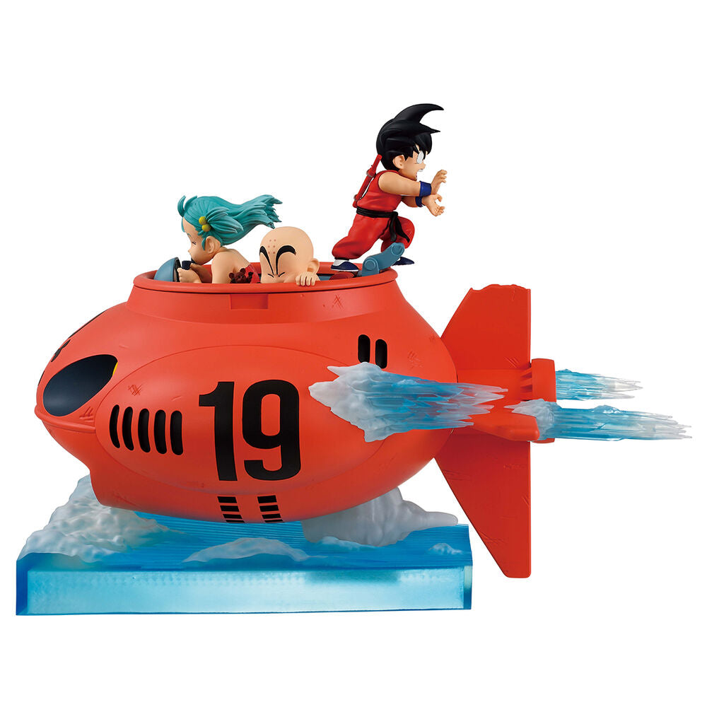 Dragon Ball vs Red Ribbon Army - Son Goku, Bulma & Krillin - Ichibansho Figur (Banpresto)