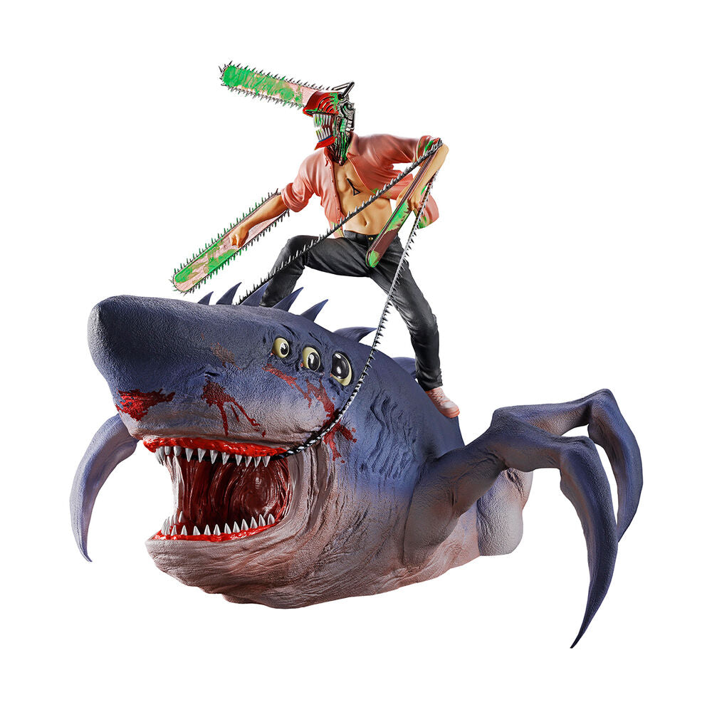 Chainsaw Man: Reze Arc - Chainsaw Man & Beam - Ichibansho Figur (Banpresto)