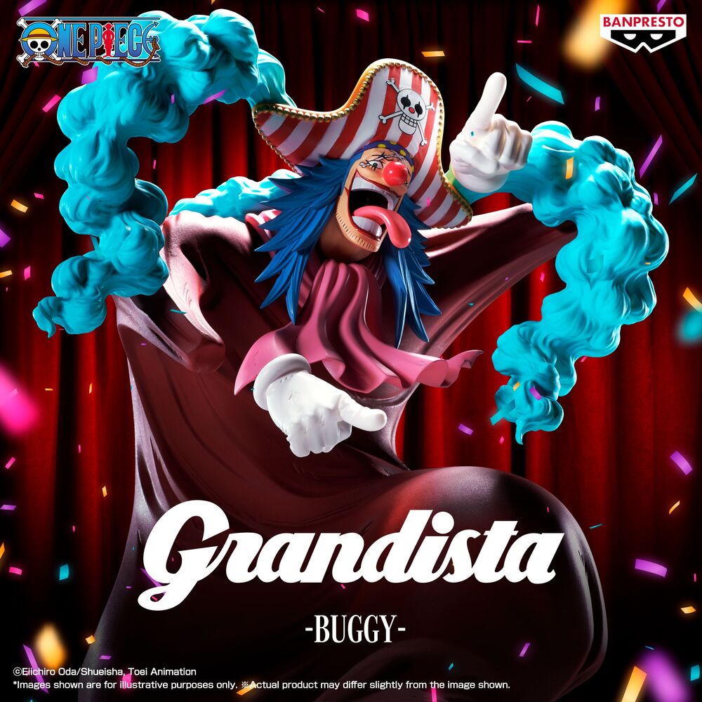 One Piece - Buggy - Grandista  Figur (Banpresto)