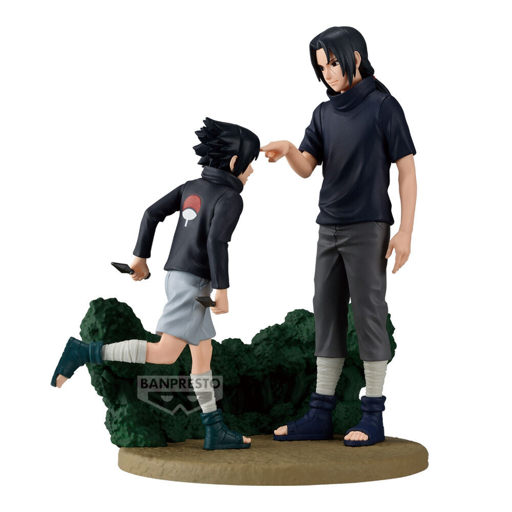 Naruto Shippuden - Sasuke Uchiha & Itachi Uchiha - Memorable Saga Figur (Banpresto)