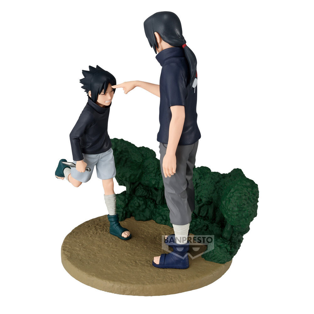 Naruto Shippuden - Sasuke Uchiha & Itachi Uchiha - Memorable Saga Figur (Banpresto)