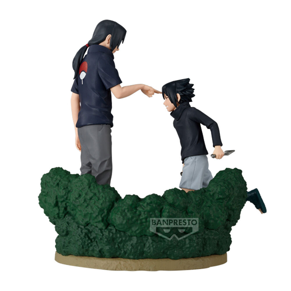 Naruto Shippuden - Sasuke Uchiha & Itachi Uchiha - Memorable Saga Figur (Banpresto)