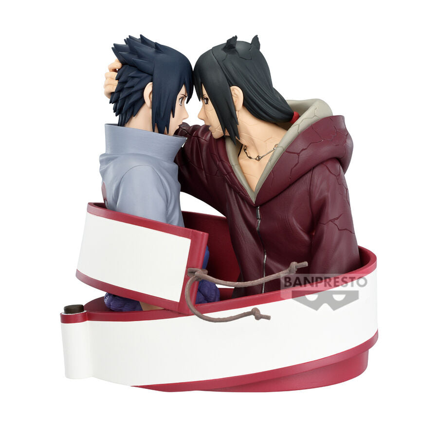 Naruto Shippuden - Sasuke & Itachi Uchiha - Portrelic Figur (Banpresto)