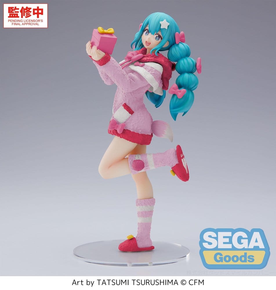 Hatsune Miku - Mokomoko Christmas - High Premium Figur (SEGA)
