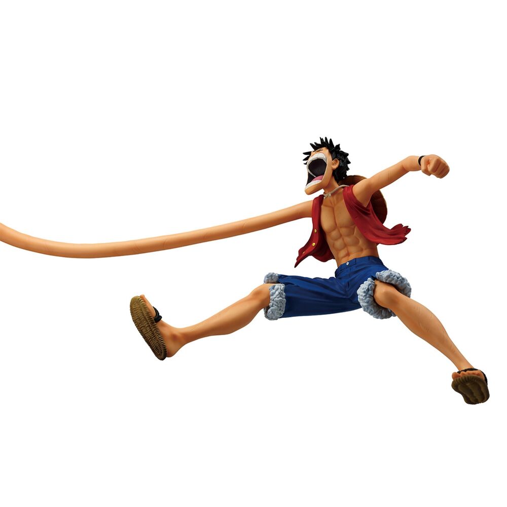 One Piece - Monkey D. Ruffy - Playing Love Song In The Sky Ichibansho Figur (Banpresto)