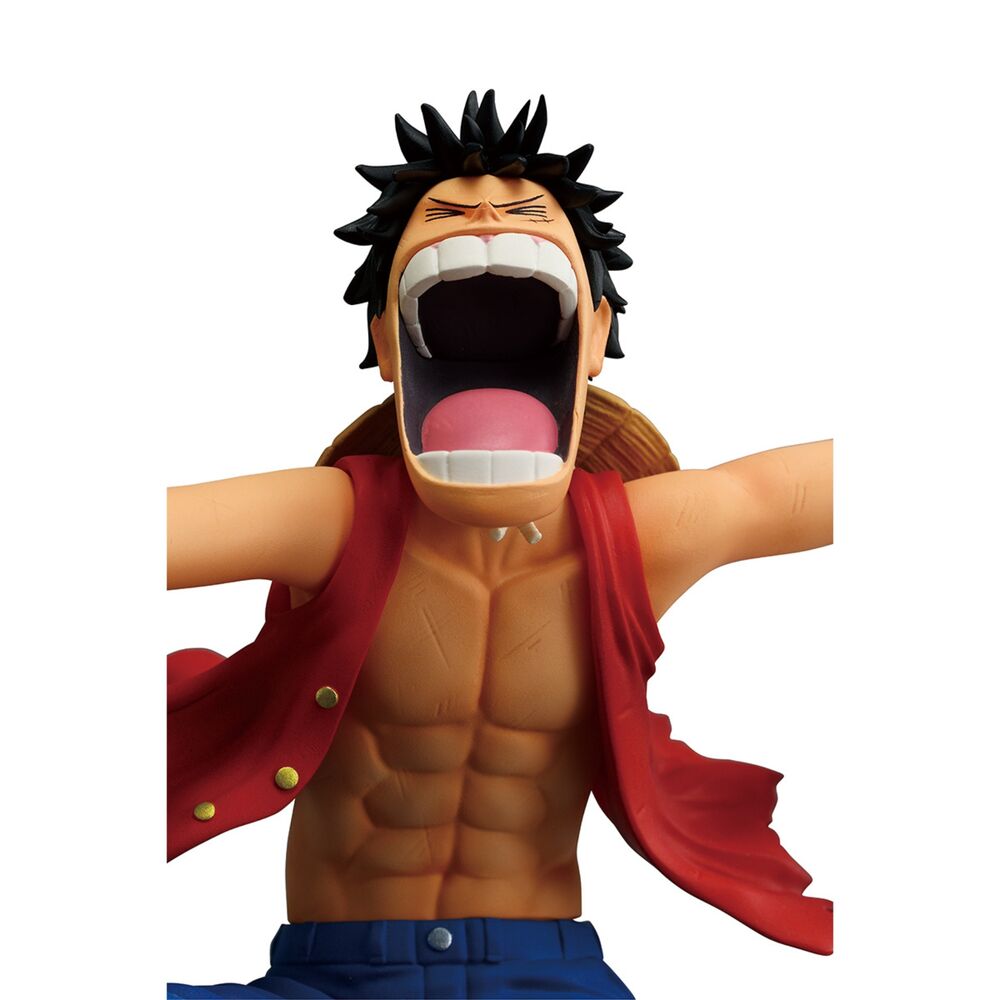 One Piece - Monkey D. Ruffy - Playing Love Song In The Sky Ichibansho Figur (Banpresto)