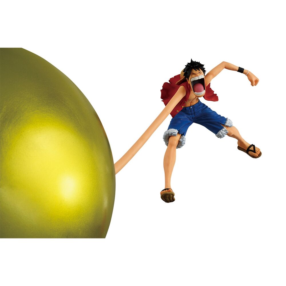 One Piece - Monkey D. Ruffy - Playing Love Song In The Sky Ichibansho Figur (Banpresto)