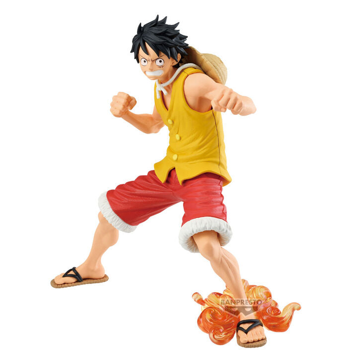 One Piece - Monkey D. Ruffy - Maximatic Plus Marineford Figur (Banpresto)