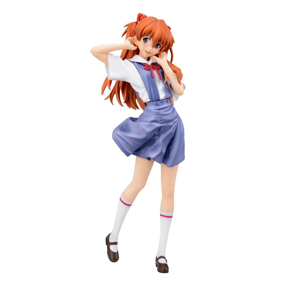 Neon Genesis Evangelion - Asuka Langley - Uniform - Xstellar Figur (SEGA)