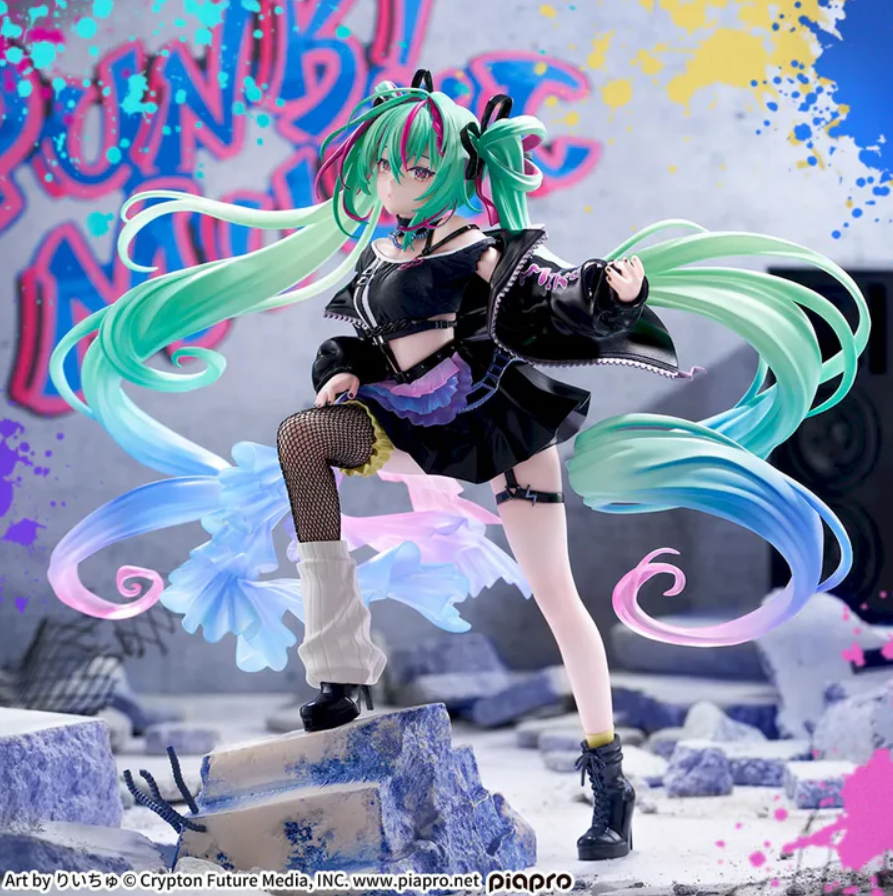 Hatsune Miku - Punk! - Figurizm Alpha figure (SEGA)