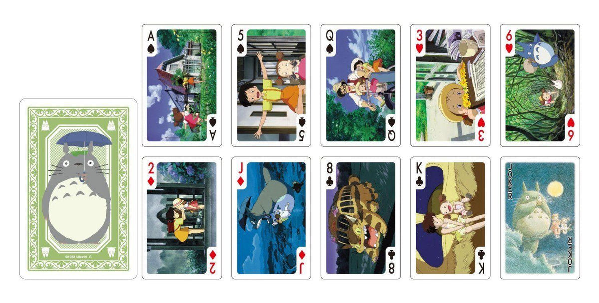 Studio Ghibli - Mein Nachbar Totoro - Spielkarten 54er-Deck (Benelic)