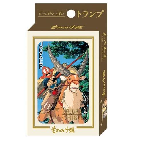 Studio Ghibli - Prinzessin Mononoke - Spielkarten 54-er Deck (Benelic)