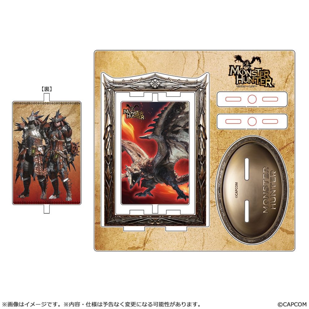 Monster Hunter - Rathalos - rotating acrylic display (Capcom)