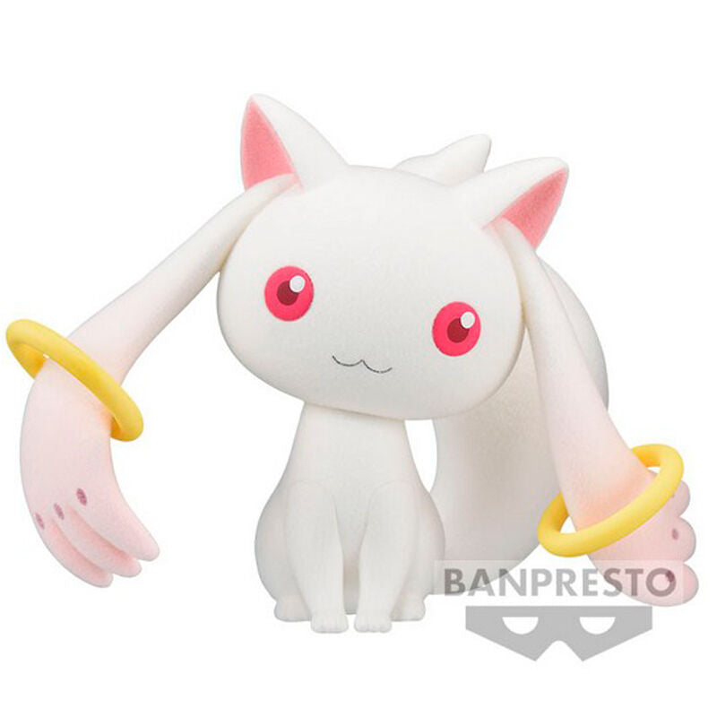 Puella Magi Madoka Magica - Kyubey - Fluffy Puffy Figur (Banpresto)