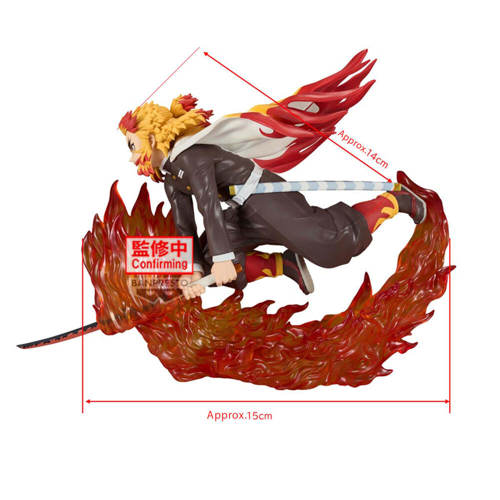 Demon Slayer - Kyojuro Rengoku - Vibration Stars Figur (Banpresto)