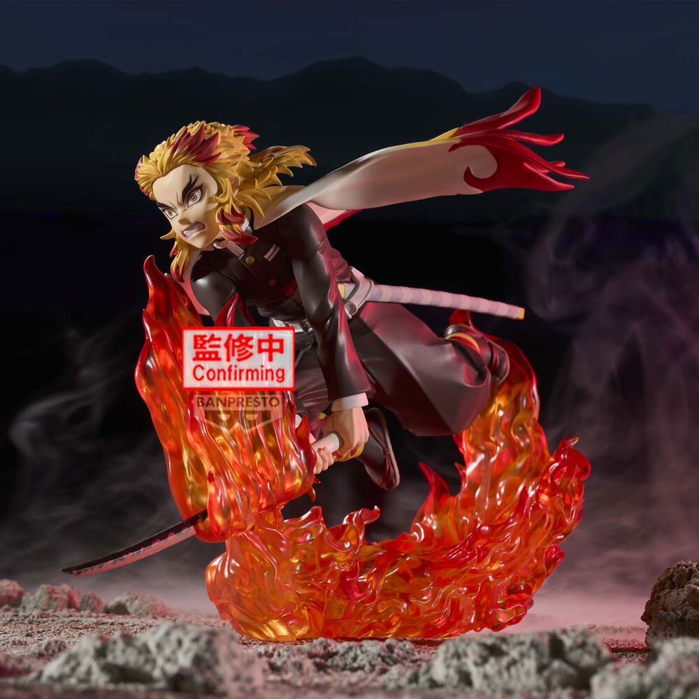 Demon Slayer - Kyojuro Rengoku - Vibration Stars Figur (Banpresto)
