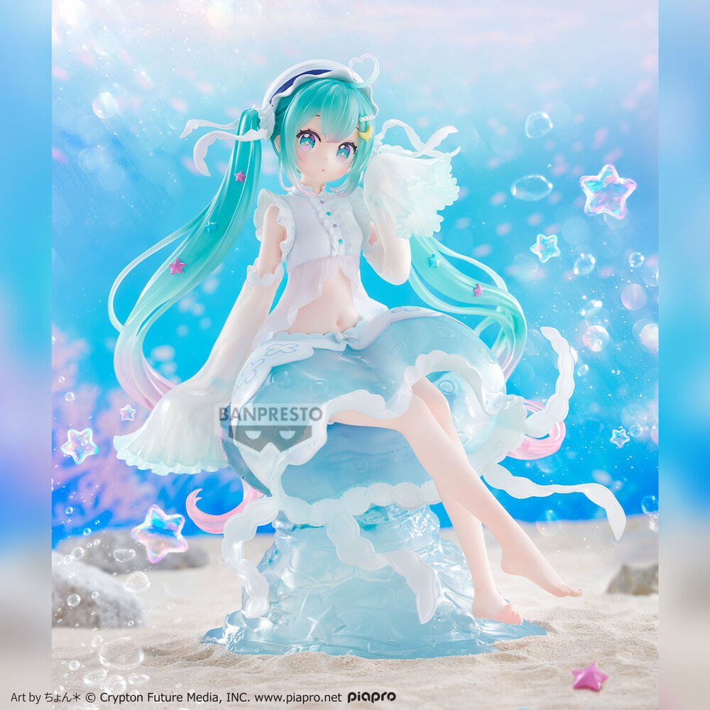 Hatsune Miku - Jellyfish - Clearluxe Evolve figure (Banpresto)