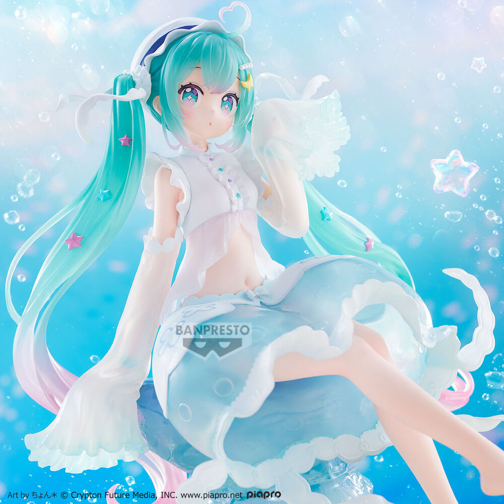 Hatsune Miku - Jellyfish - Clearluxe Evolve figure (Banpresto)