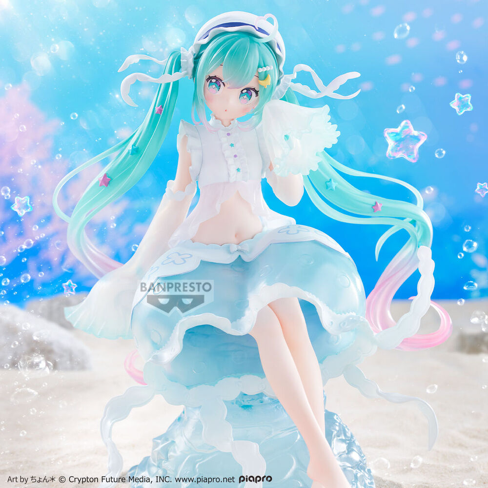 Hatsune Miku - Jellyfish - Clearluxe Evolve figure (Banpresto)